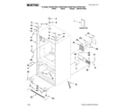 Maytag MFI2067AEW4 cabinet parts diagram