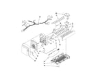 Maytag MFI2067AEW4 icemaker parts diagram