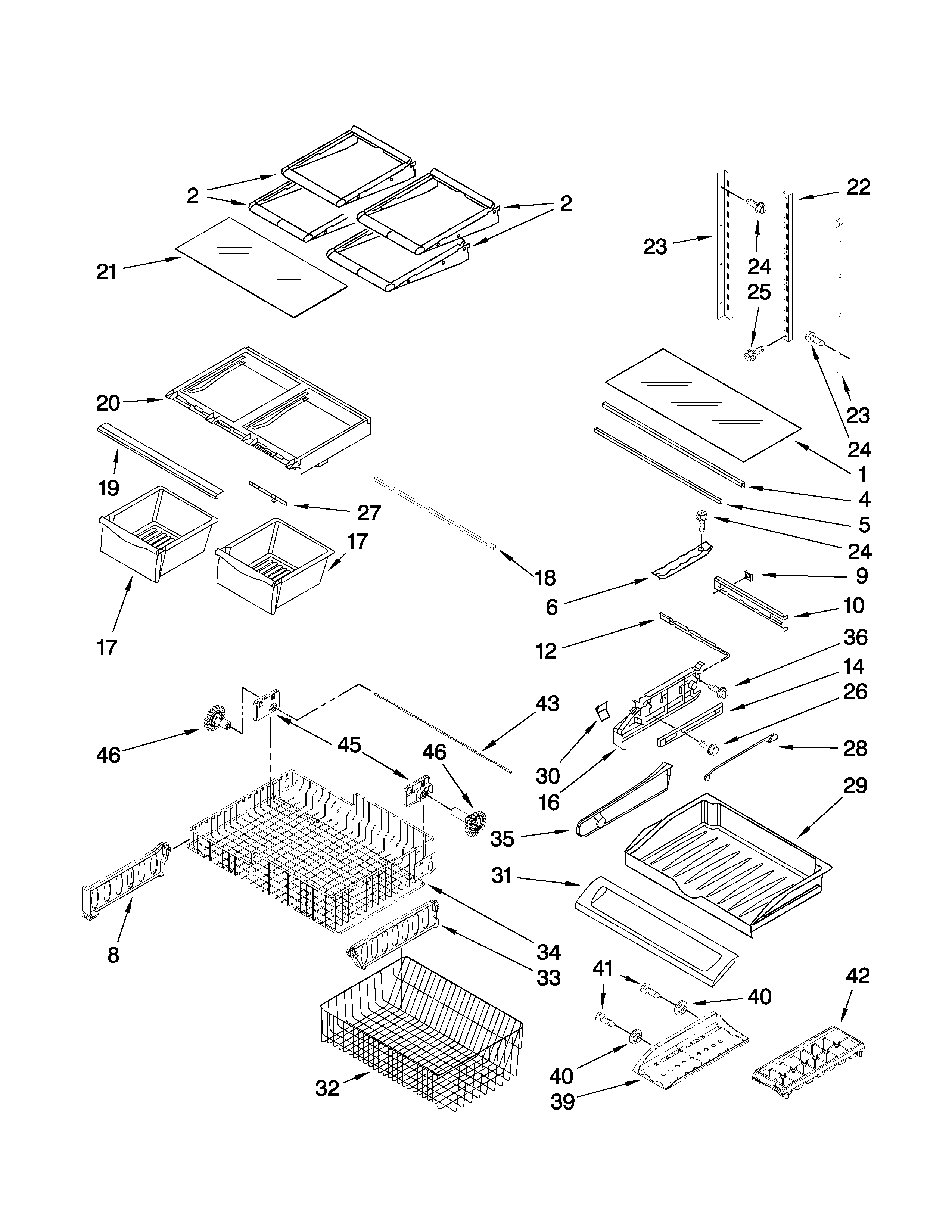 SHELF PARTS