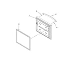 Freezer door parts