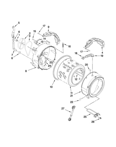 Tub and basket parts