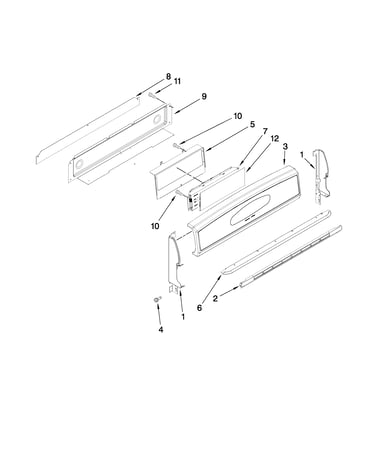 Control panel parts
