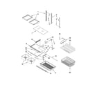 Maytag GB6526FEAW2 shelf parts diagram