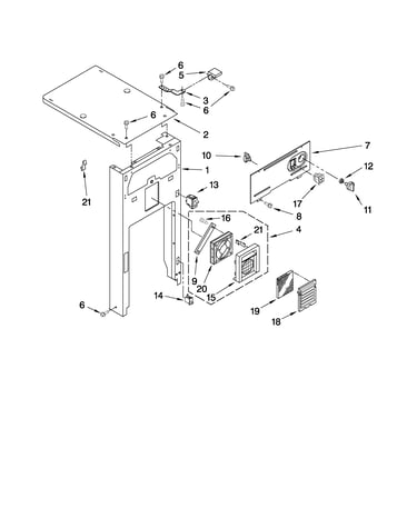 Panel and control parts