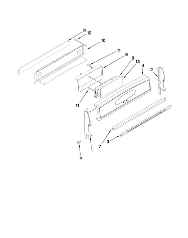 Control panel parts