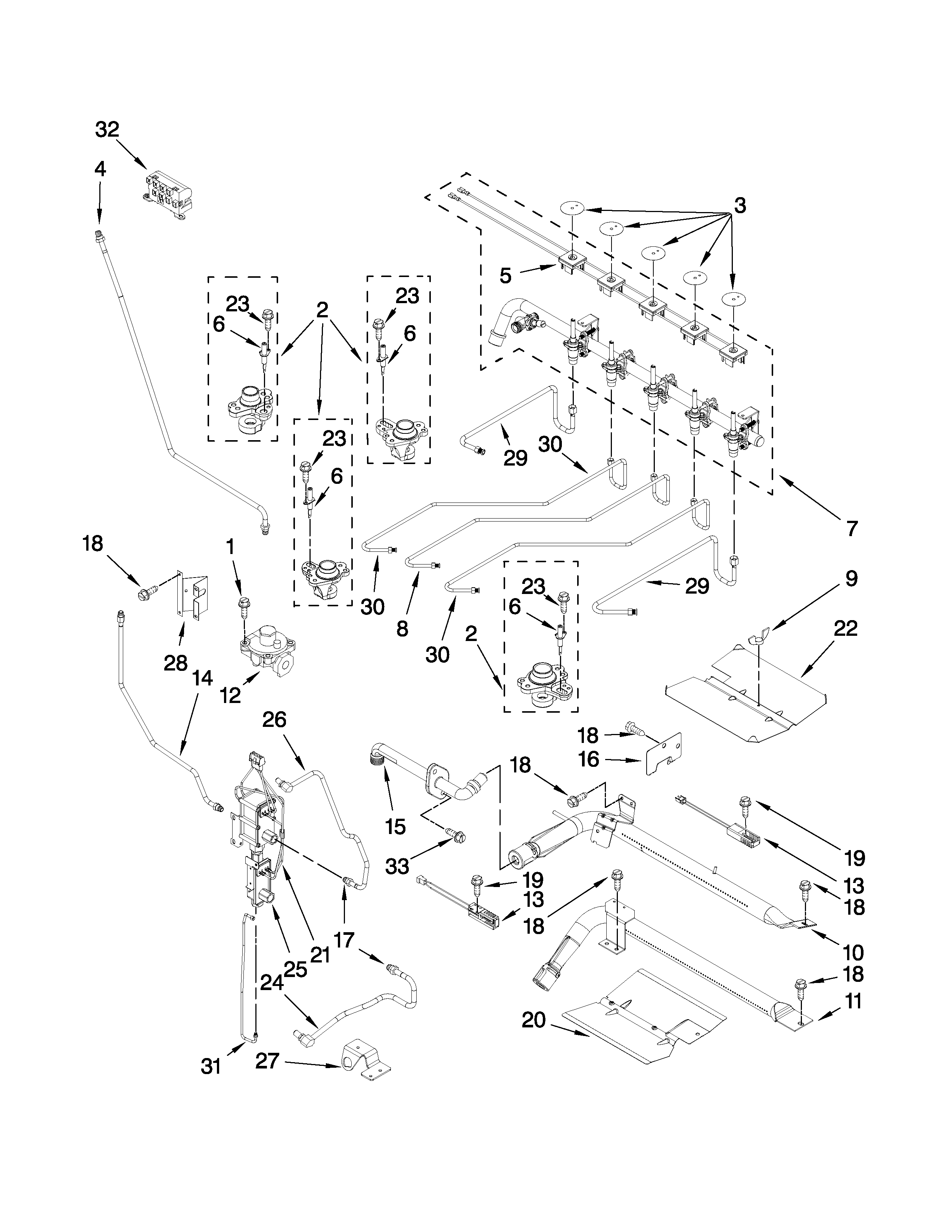 MANIFOLD PARTS