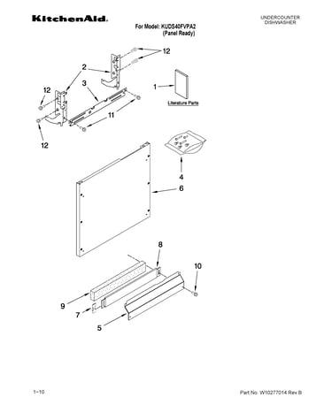 Door and panel parts