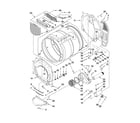 Whirlpool WGD9050XW0 bulkhead parts diagram