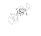 Whirlpool WGD9050XW0 door parts diagram