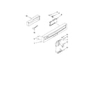 Whirlpool GU3600XTVY2 control panel parts diagram