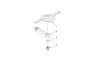 Ikea IUD9750WS0 lower washarm and strainer parts diagram