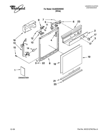 Frame and console parts