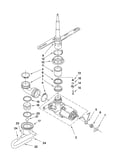 Pump and spray arm parts