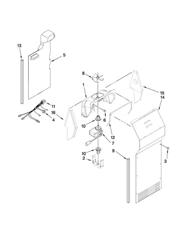 Air flow parts