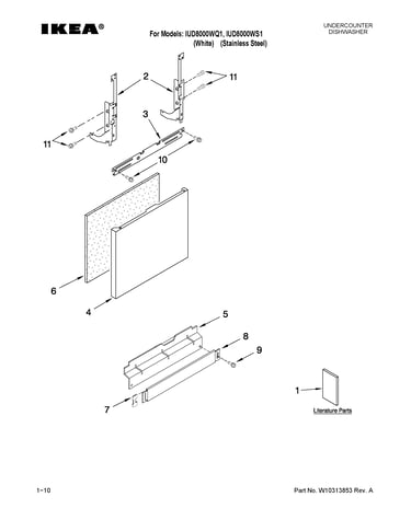 Door and panel parts