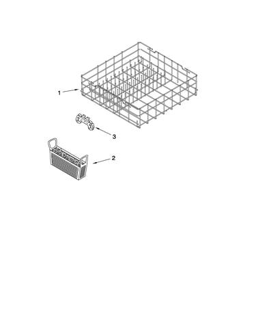 Lower rack parts