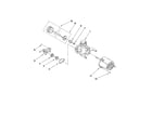 Inglis IWU22360 pump and motor parts diagram