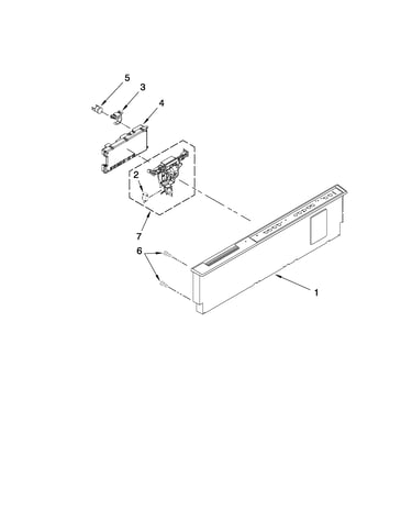 Control panel parts