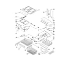 Maytag G32526PEKS6 shelf parts diagram