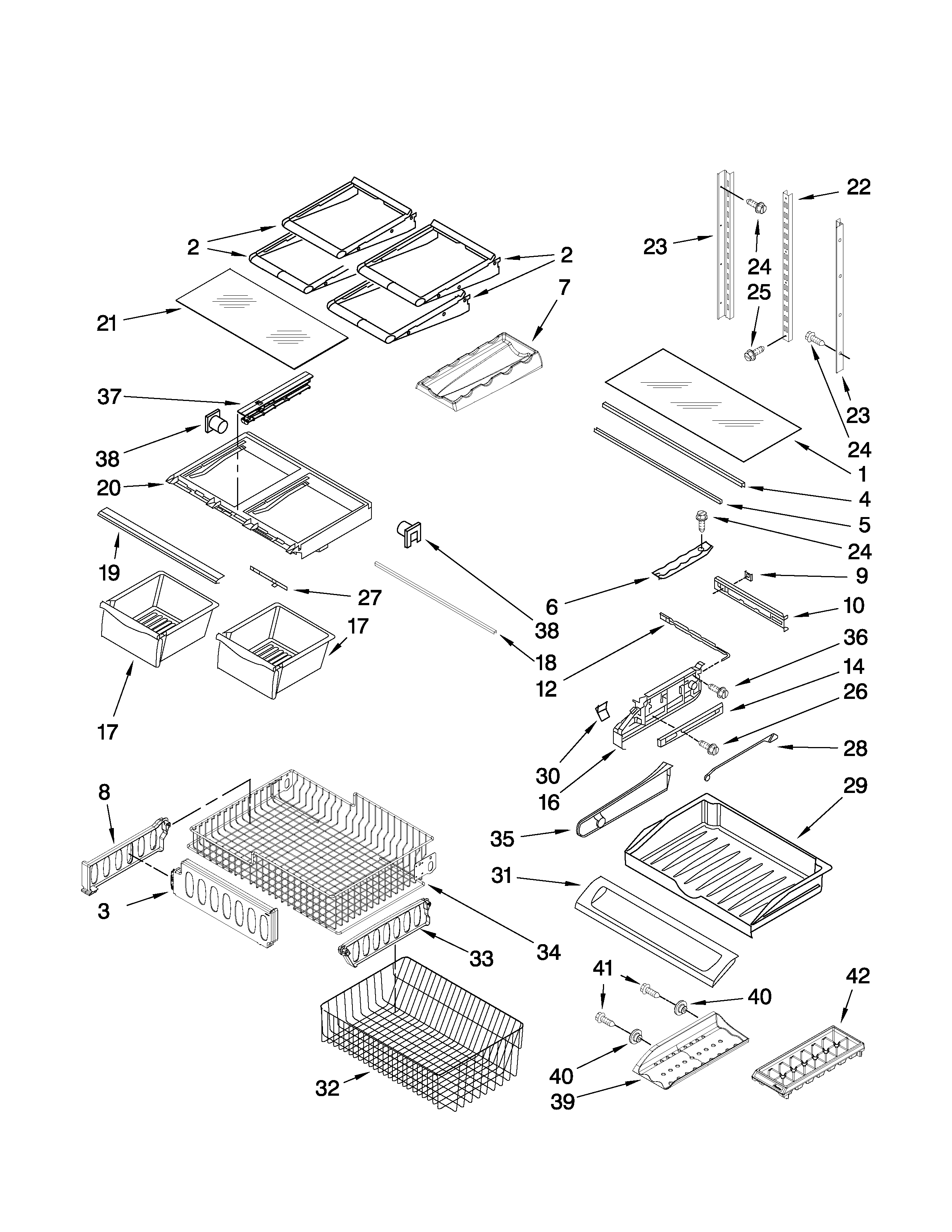 SHELF PARTS