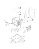 Lower oven parts
