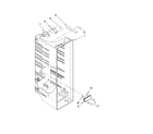 Maytag 5MS224NEWW00 refrigerator liner parts diagram