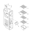 Freezer liner parts