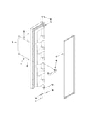 Freezer door parts