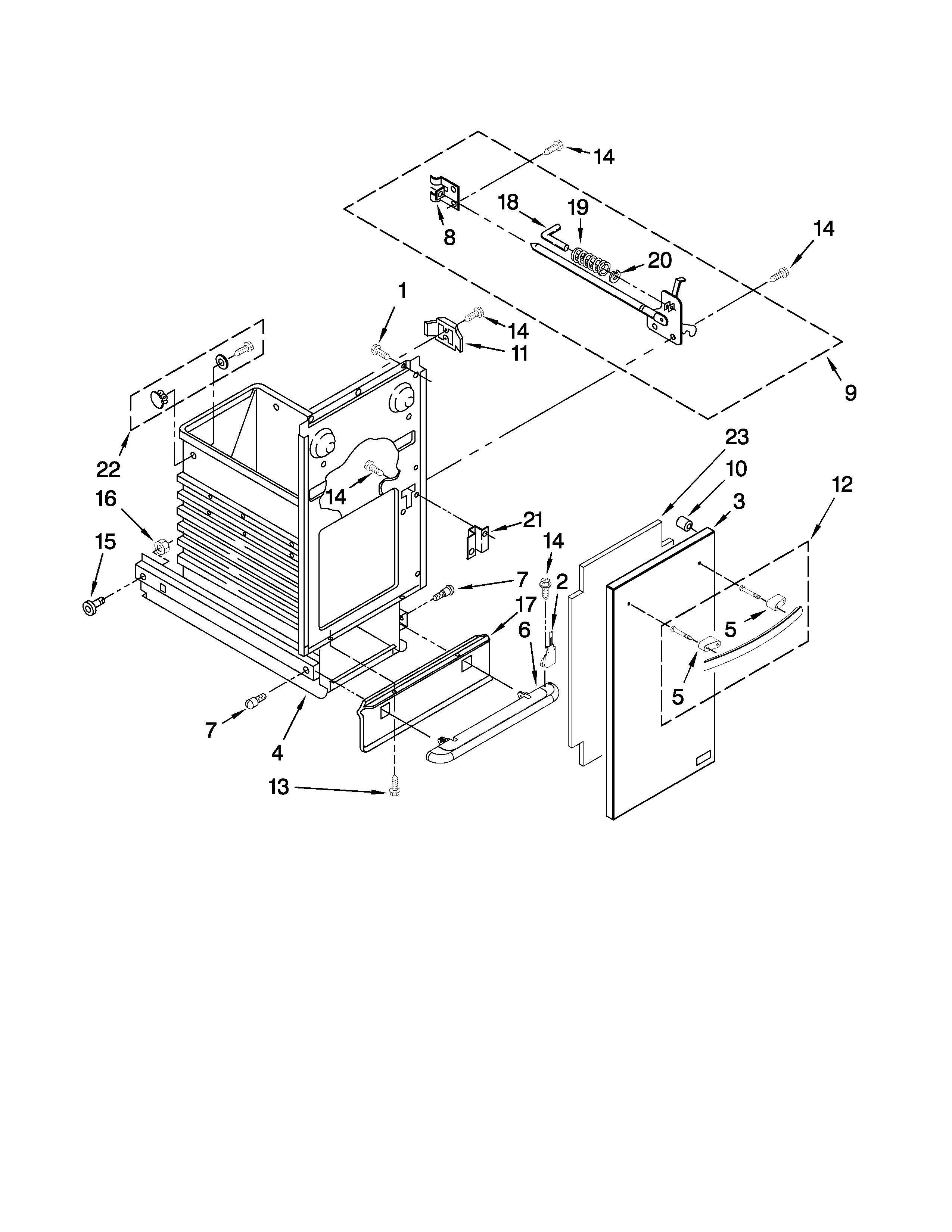 Container parts