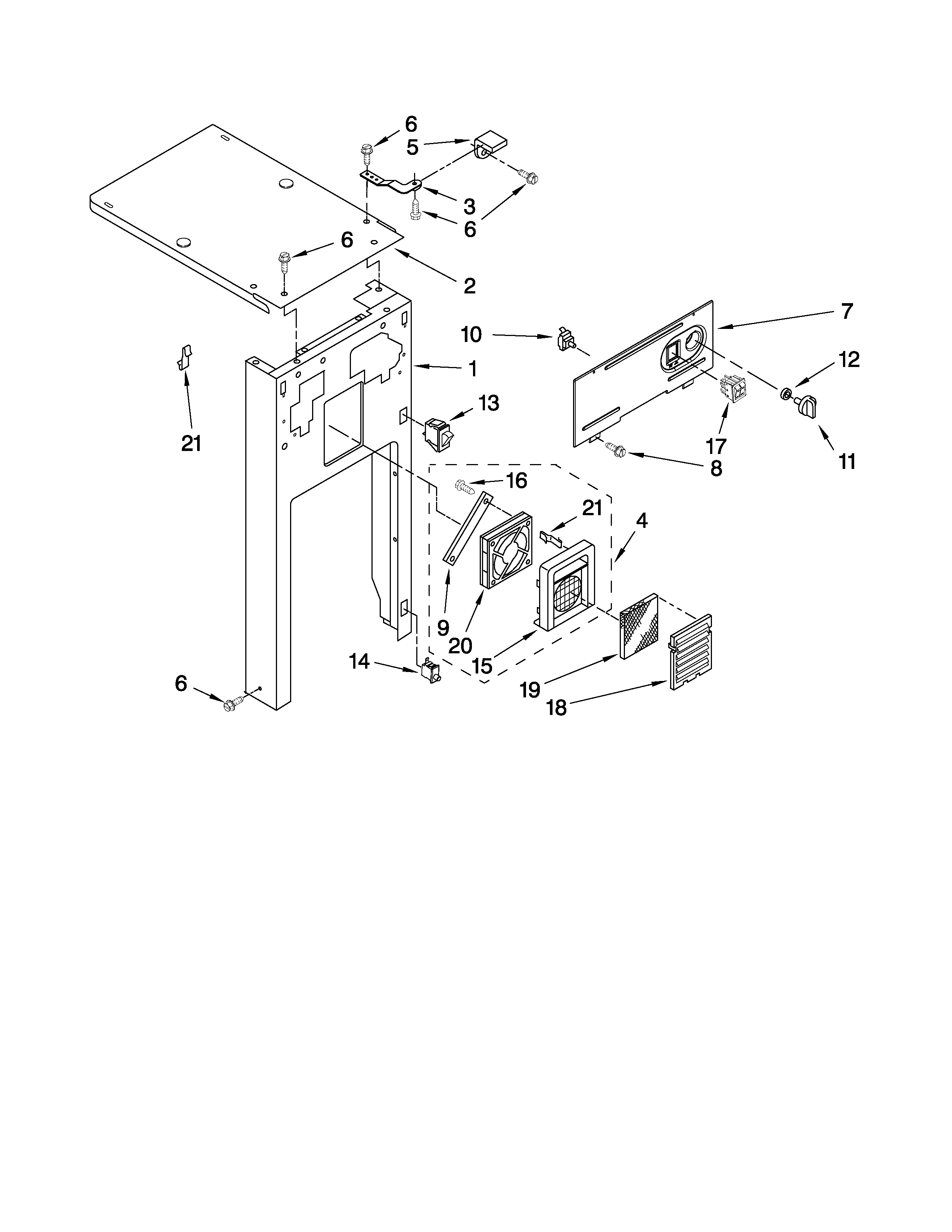 PANEL AND CONTROL PARTS