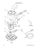 Motor and housing parts
