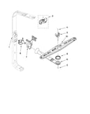 Upper wash and rinse parts