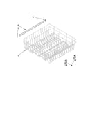 Upper rack and track parts