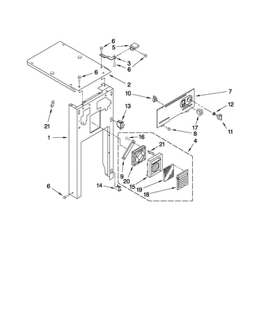 Panel and control parts