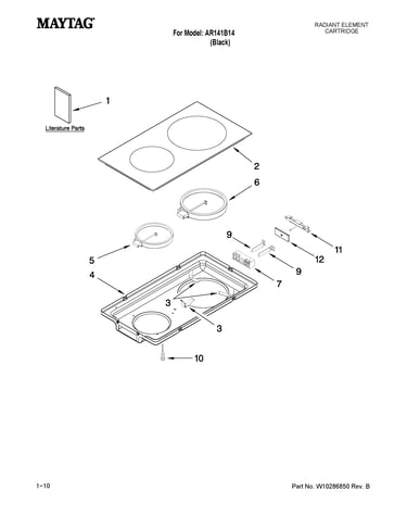Glass cartridge
