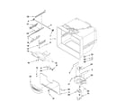 Amana GB2026REKS6 freezer liner parts diagram