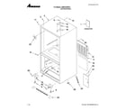 Amana ABB2222FED2 cabinet parts diagram