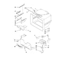 Amana ABR2227VES3 freezer liner parts diagram