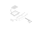 Jenn-Air JGS8750BDS17 drawer and rack parts diagram