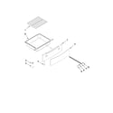 Jenn-Air JGS8750BDS17 drawer and rack parts diagram