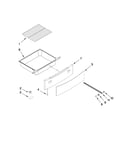 Drawer and rack parts