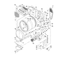 Maytag MGDE900VJ2 bulkhead parts diagram