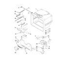 Whirlpool GB2FHDXWD01 freezer liner parts diagram