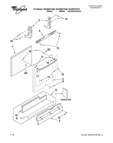 Door and panel parts