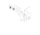 KitchenAid KECD867XBL00 blower unit parts diagram