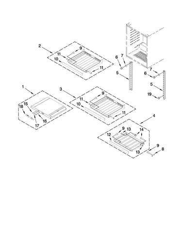 Shelf parts