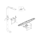 Upper wash and rinse parts