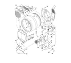 Maytag MGDE400XR0 bulkhead parts diagram