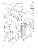 Cabinet liner and door parts