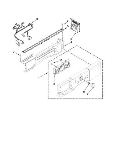 Control panel parts